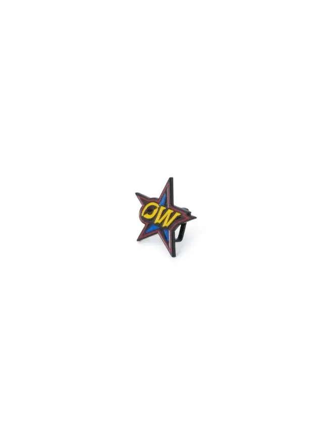 Yellow/Red Star Dubrae Charm
