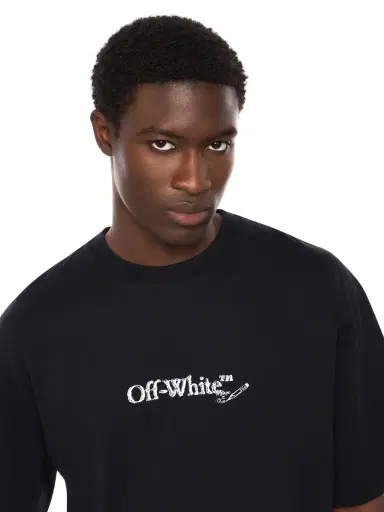 Off-White Scribble Arrow Skate Logo T-Shirt | Thumbnail 5