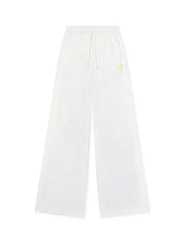Off-White Off Stamp Wide-Leg Pants