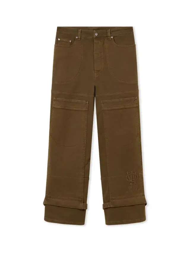 Off-White Gothic Drill Relaxed Pants