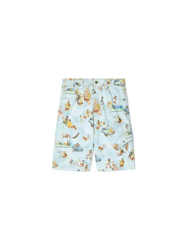 Off-White Fresco Print Den Safari Cargo Multicolor