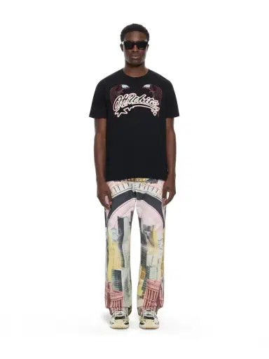 Off-White Swarovski Double Eagle Slim T-shirt | Thumbnail 2 Off-White Swarovski Double Eagle Slim T-shirt | Thumbnail 2