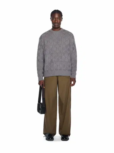 Off-White 3D Stitch Arrow Knit Sweater | Thumbnail 2