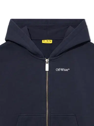 Off-White Arrow Acrylic Hoodie Zip Up | Thumbnail 3