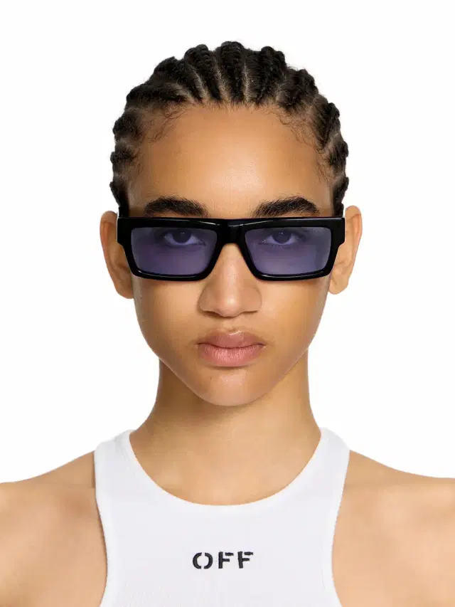 Off-White Montgomery Light Purple Lens Sunglasses