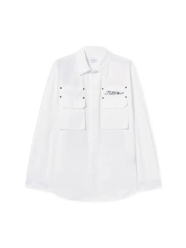 Off-White Type Arrow Poplin Overshirt