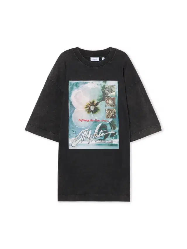 Off-White Over T-shirt Dress