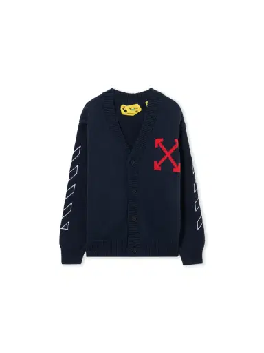 Off-White Arrow Diagonal Knit Cardigan | Thumbnail 2 Off-White Arrow Diagonal Knit Cardigan | Thumbnail 2