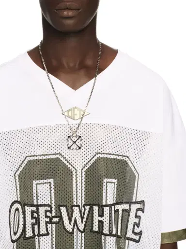 Off-White 00 Mesh Football T-Shirt | Thumbnail 6