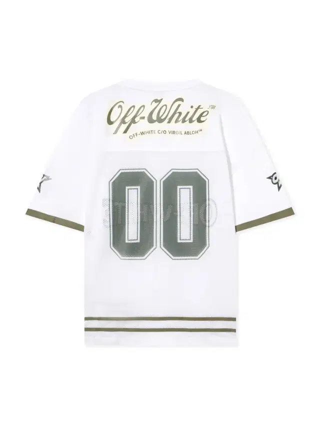 Off-White 00 Mesh Football T-Shirt