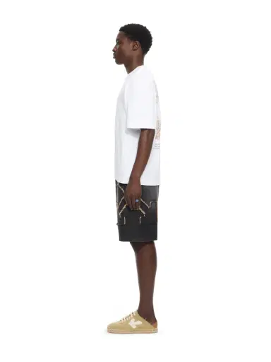 Off-White Distress Arr Skate Sweatshort | Thumbnail 3