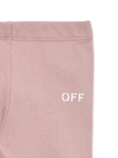 Off-White Off Stamp Ribbed Leggings | Thumbnail 3 Off-White Off Stamp Ribbed Leggings | Thumbnail 3