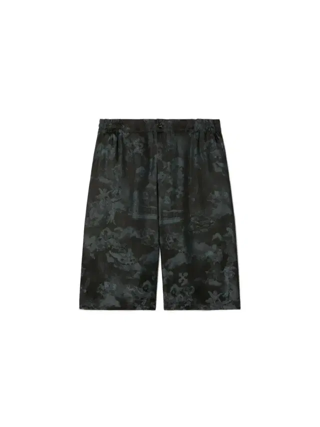 Off-White Black Jacquard Fresco Bowling Shorts