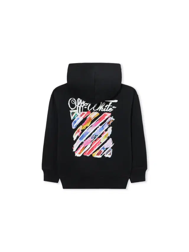 Off-White Diagonal Watercolor Hoodie