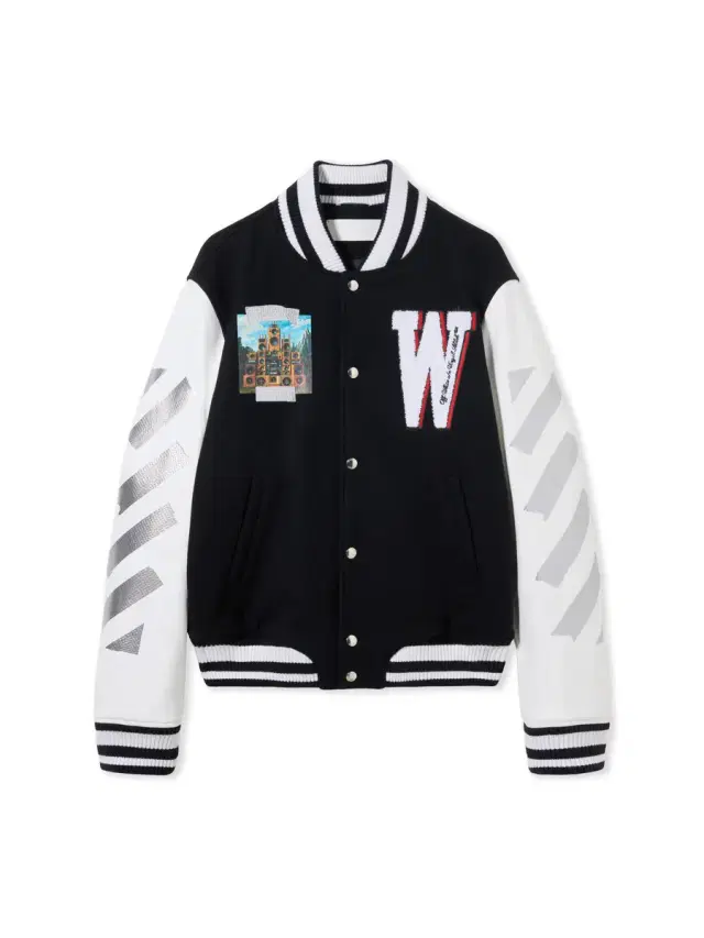 Off-White Soundsystem Varsity Jacket