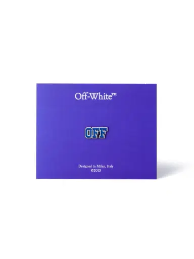 Off-White Blue/White Off Dubrae Charm | Thumbnail 3 Off-White Blue/White Off Dubrae Charm | Thumbnail 3