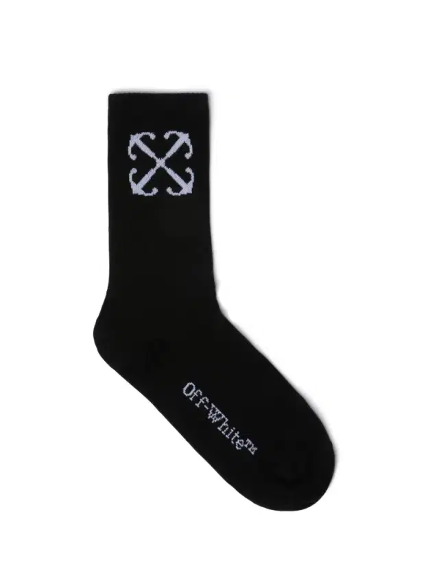 Black Arrow Mid Socks