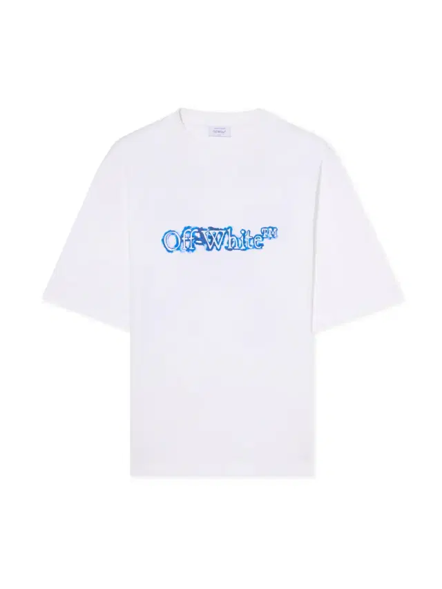 Off-White Cloudy Arrow Skate Logo T-Shirt