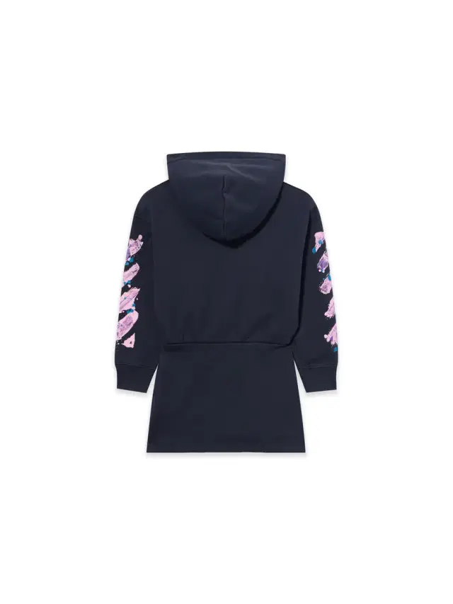 Off-White Diag Splat Hoodie Dress