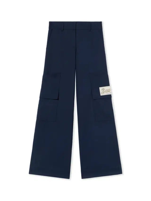 Off-White Gabardine Tailoring Cargo Trousers