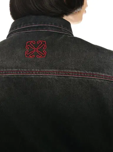 Off-White SCRIPT SAMURAI DEN SHIRT | Thumbnail 5 Off-White SCRIPT SAMURAI DEN SHIRT | Thumbnail 5
