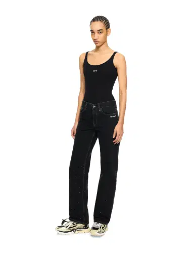 Off-White Off Stamp Rib Tank Top | Thumbnail 2 Off-White Off Stamp Rib Tank Top | Thumbnail 2