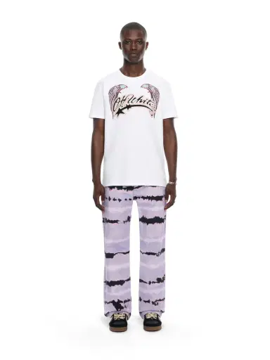 Off-White Swarovski Double Eagle Slim T-shirt | Thumbnail 2 Off-White Swarovski Double Eagle Slim T-shirt | Thumbnail 2