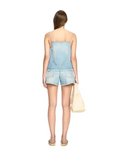 Off-White Denim Doll Shorts | Thumbnail 4