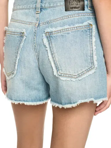 Off-White Denim Doll Shorts | Thumbnail 5