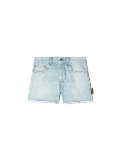 Off-White Denim Doll Shorts | Thumbnail 1
