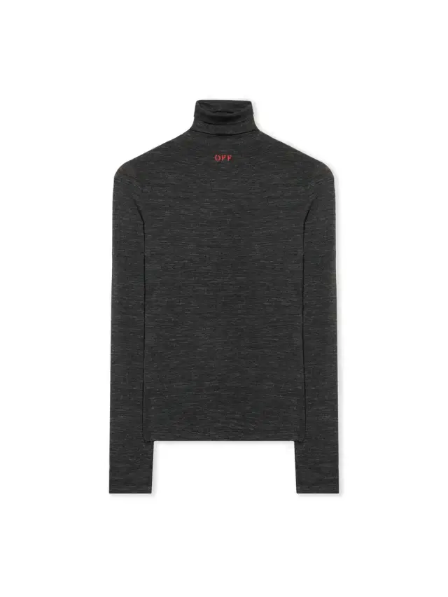Off-White Off Stamp Turtleneck Top
