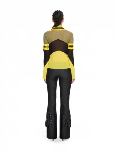 Off-White Geo Mirror Ribbed Color Block Shirt | Thumbnail 4 Off-White Geo Mirror Ribbed Color Block Shirt | Thumbnail 4