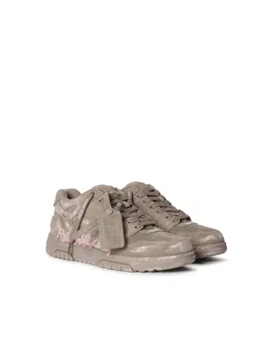 Off-White Out Of Office "For Walking" Suede Sneakers | Thumbnail 3
