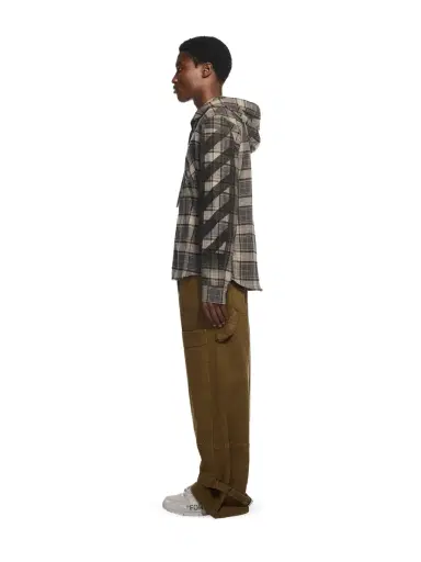 Off-White Spray Diagonal Hooded Shirt | Thumbnail 3 Off-White Spray Diagonal Hooded Shirt | Thumbnail 3