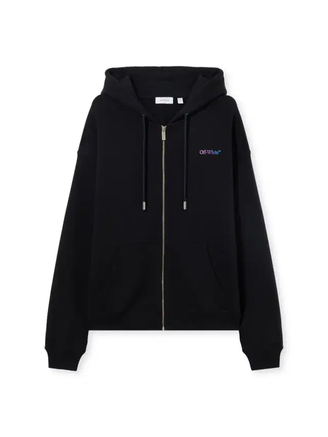 Off-White Gradient Full Zip Hoodie