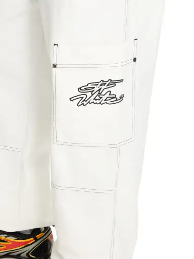 Off-White Script Cargo Pants | Thumbnail 5 Off-White Script Cargo Pants | Thumbnail 5