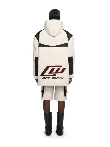 Off-White Sporty Color Block Parka | Thumbnail 4 Off-White Sporty Color Block Parka | Thumbnail 4