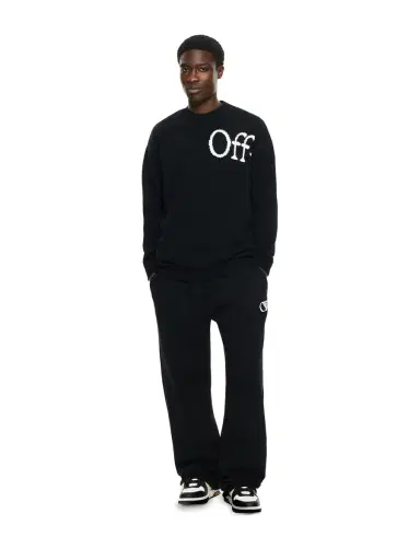Off-White Bookish Shared Crewneck Sweater | Thumbnail 2 Off-White Bookish Shared Crewneck Sweater | Thumbnail 2