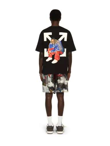 Off-White Thinkman Arrow Skate Logo Tee | Thumbnail 4