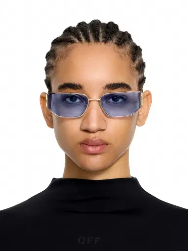 Off-White Allen Blue Lens Sunglasses | Thumbnail 1