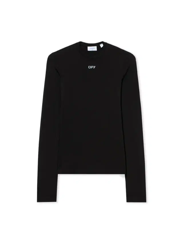 Off-White Off Stamp Second Skin Long-Sleeved Crewneck