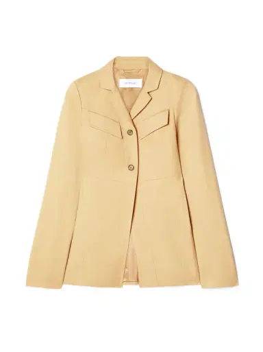 Off-White Beige Toybox Cargo Jacket | Thumbnail 1