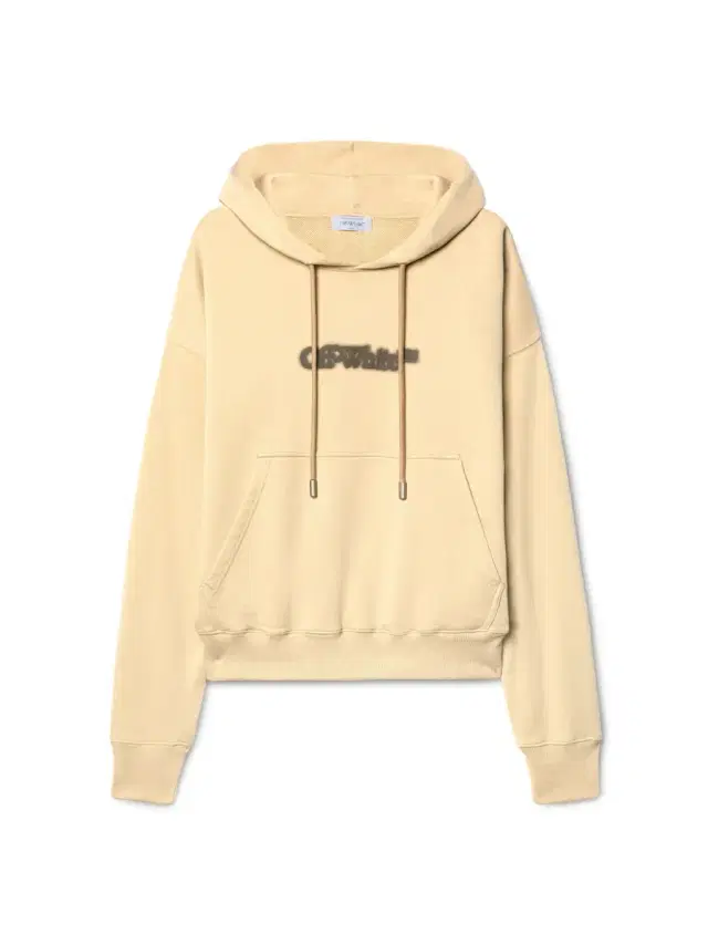 Off-White Beige Spray Arrow Hoodie