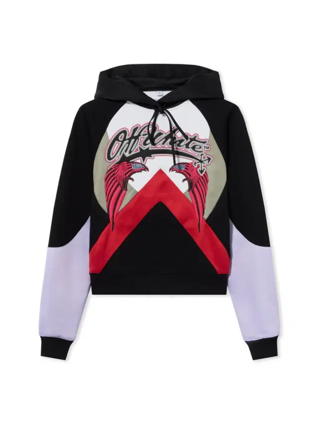 Off-White Double Eagle Color Block Hoodie