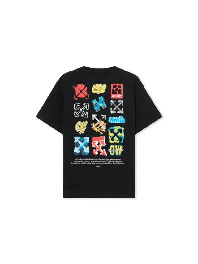 Off-White OW Multi-logo T-shirt