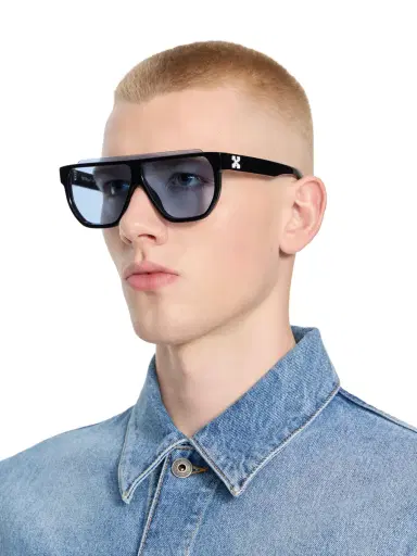 Off-White Earth Light Blue Lens Sunglasses | Thumbnail 3