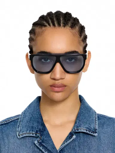 Off-White Earth Light Blue Lens Sunglasses | Thumbnail 1