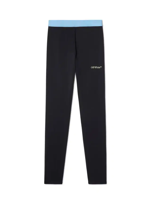 Off-White Black Color-Block Leggings