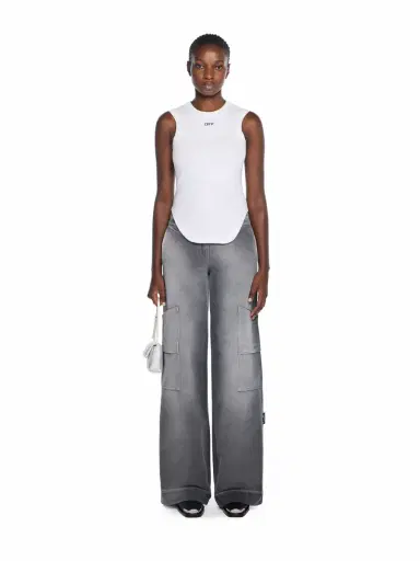 Off-White Off Stamp Rib Kat Top | Thumbnail 2 Off-White Off Stamp Rib Kat Top | Thumbnail 2