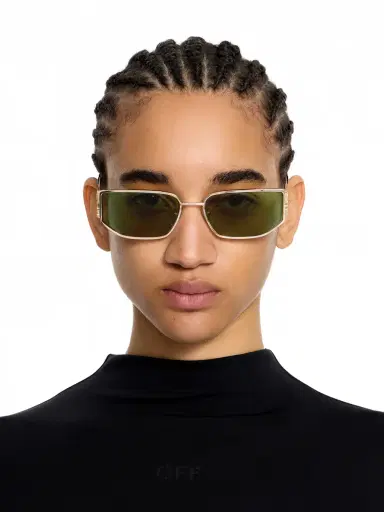 Off-White Allen Green Lens Sunglasses | Thumbnail 1 Off-White Allen Green Lens Sunglasses | Thumbnail 1